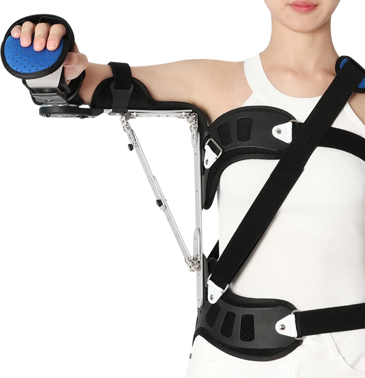 Shoulder Abduction Sling for Shoulder Injury Torn Rotator Cuff Sublexion for Rotator Cuff Surgery Broken Arm for Shoulder Injury Surgery Dislocated Adjustable Rotator Cuff Support,Right
