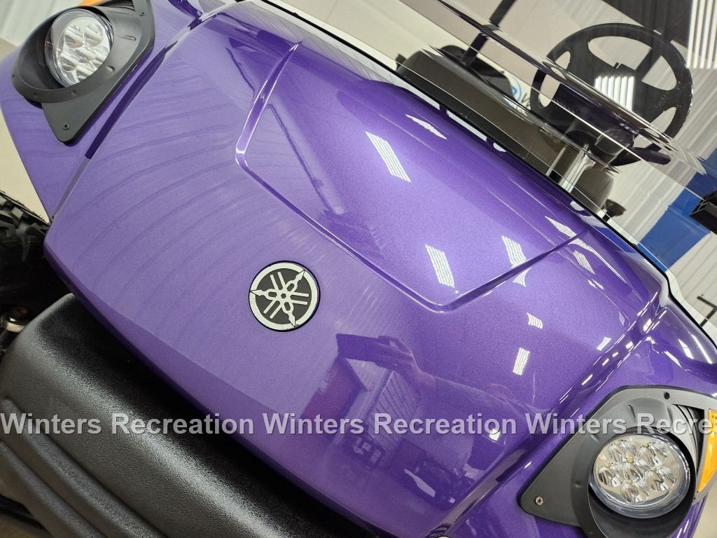2016 Yamaha Drive Gas Carb DELUXE STREET READY Golf Cart, Plum Crazy Purple