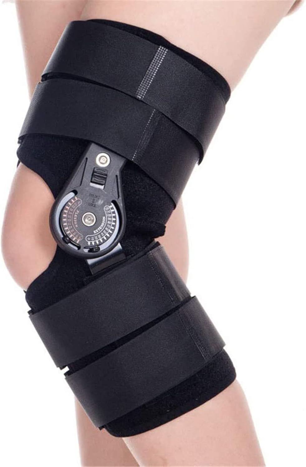 Adjustable Hinged Knee Brace for Knee Joint Loose Ligamentous Injury Leg Health Care Relief Pain,M