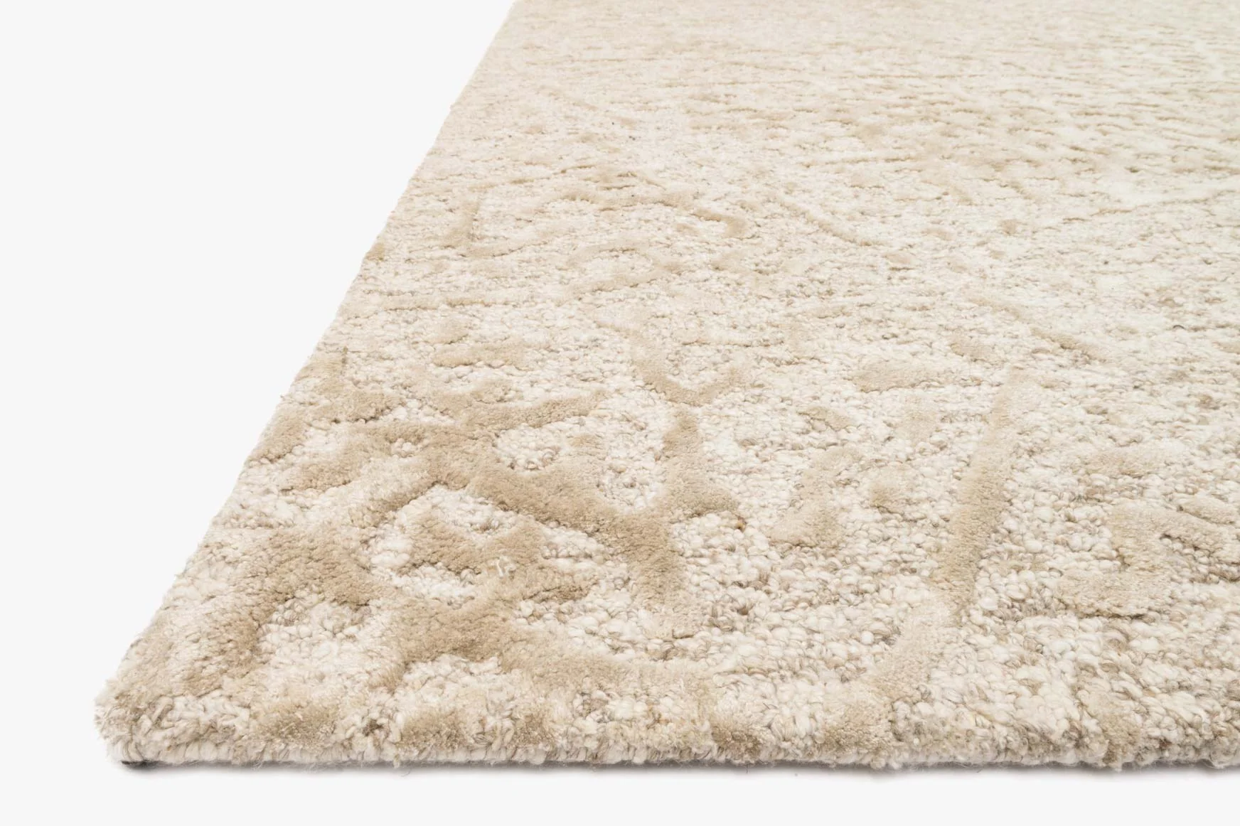 Loloi Juneau Collection - Contemporary Hand Tufted Rug in Ant Ivory & Beige (JY-03)