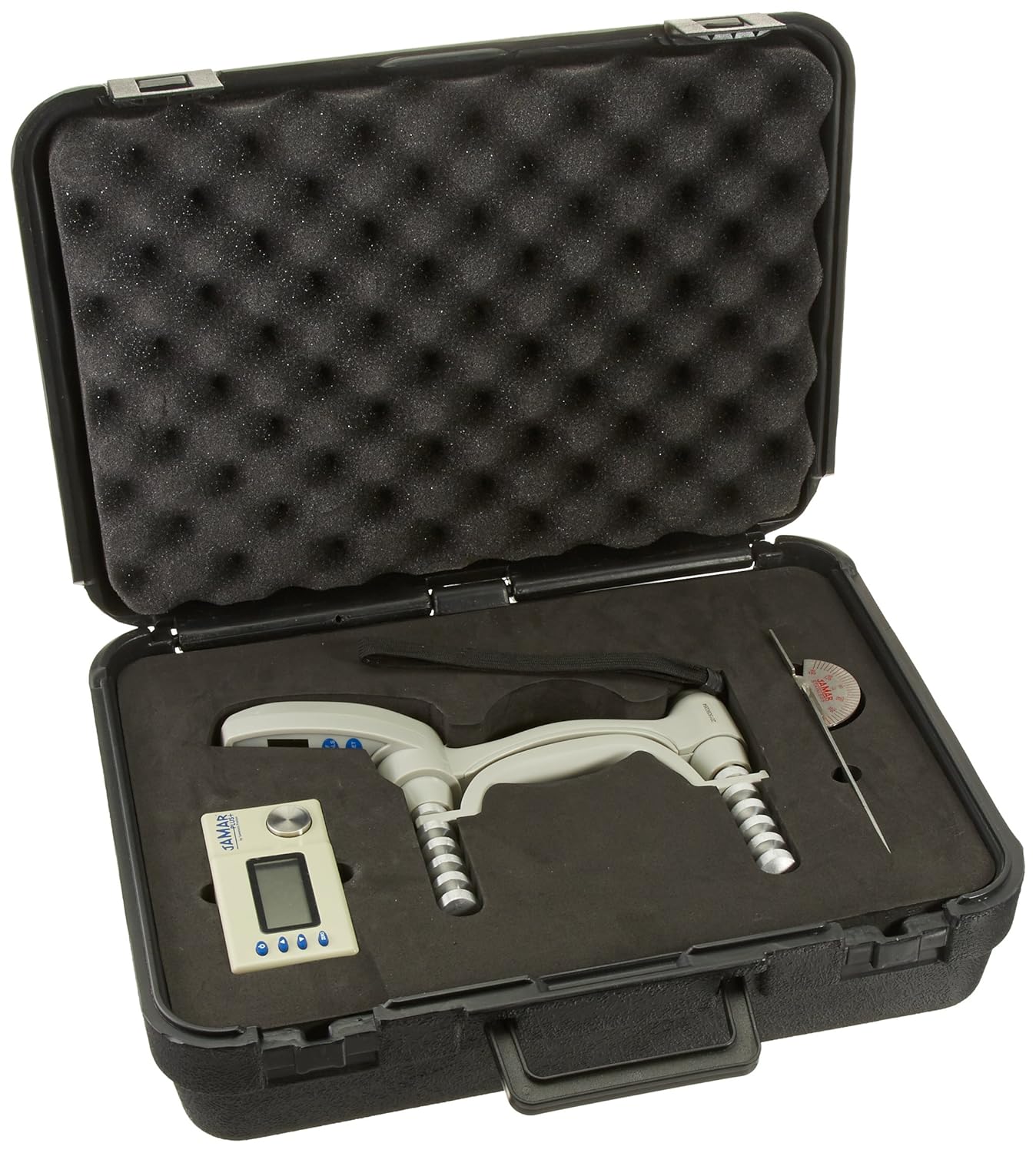Jamar Plus Hand Evaluation Kit, Includes Digital Hand Dynamometer, Digital Pinch Gauge, & Finger Goniometer, Devices to Measure Hand & Grip Strength, Max Force Indicator Tools for Physical Therapy