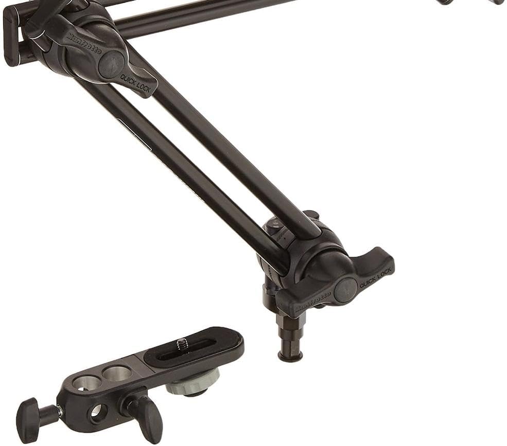 Manfrotto 396B- 3 3 Section Double Articulated Arm with Camera Bracket