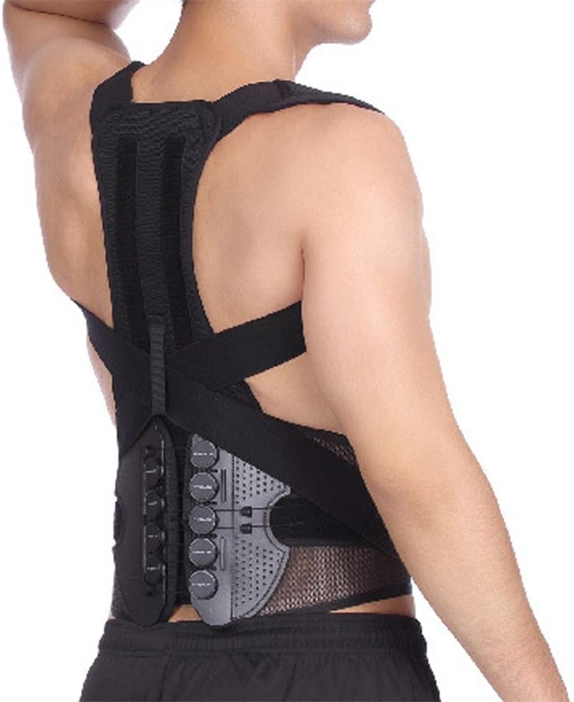 Pulley System Clavicle Support Belt Shoulder Lumbar Back Brace Scoliosis Posture Corrector Correcting Kyphosis(L Code)