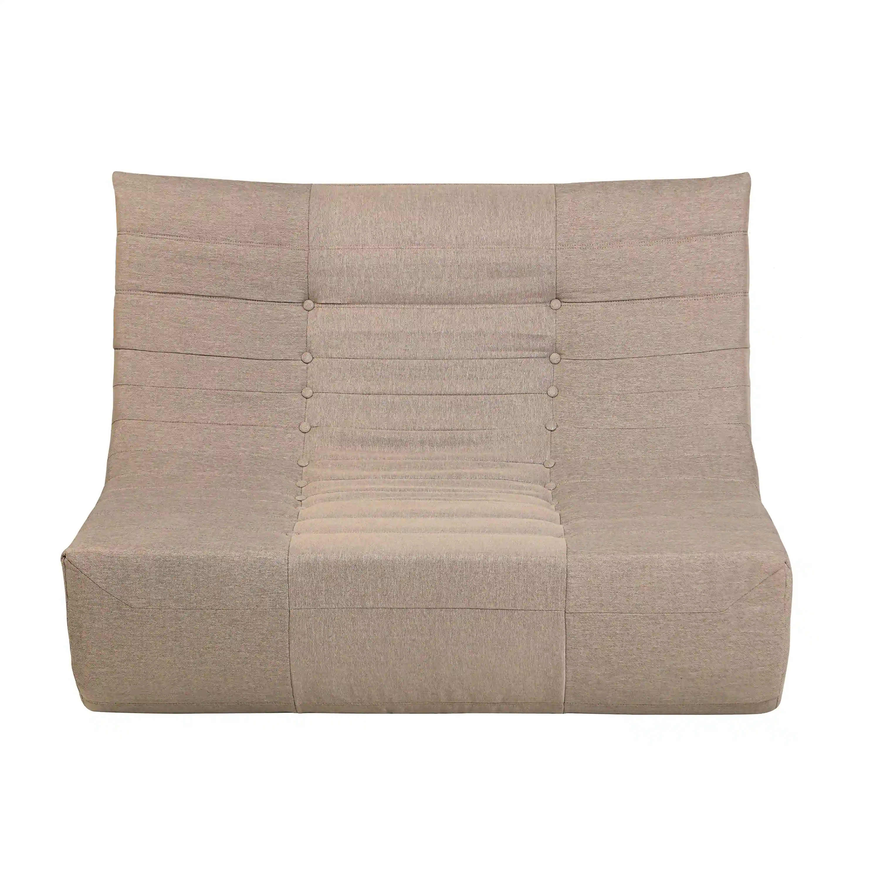 Deko Living Brown Outdoor Compressed Foam Sofa (COP30119SOF)