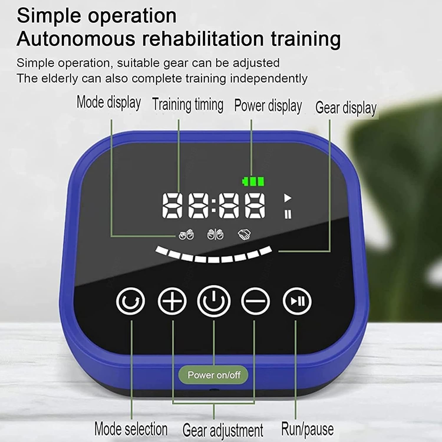 Robot Glove Hand Training Rehabilitation Hand Dysfunction Patient Training Device for Stroke Hemiplegia Hand Function Recovery,Right-M