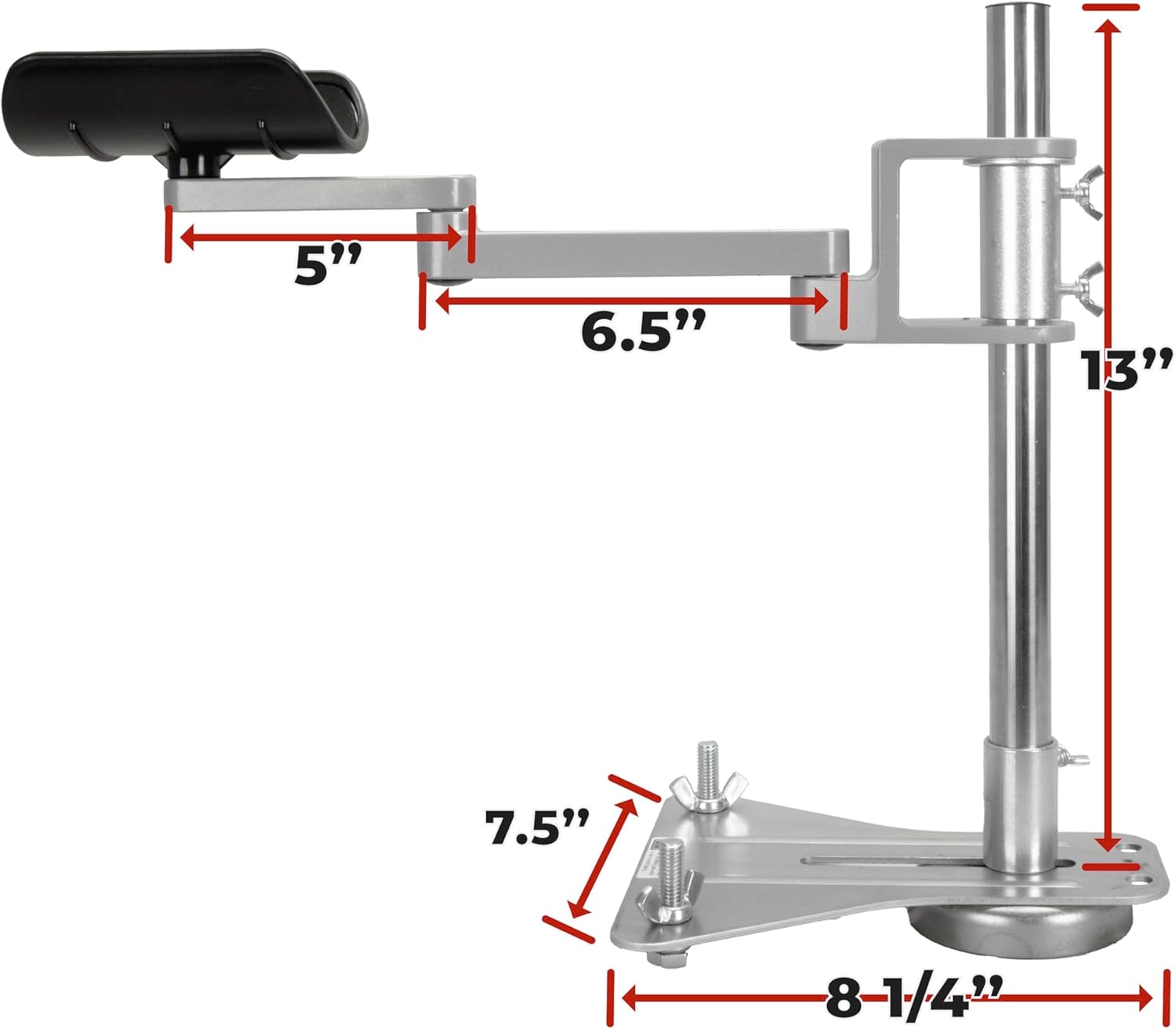 Strong Hand Tools Fully Articulated Arm Rest, Fully Adjustable, Welding/Fabrication, ARA18, Strong Hand Tools