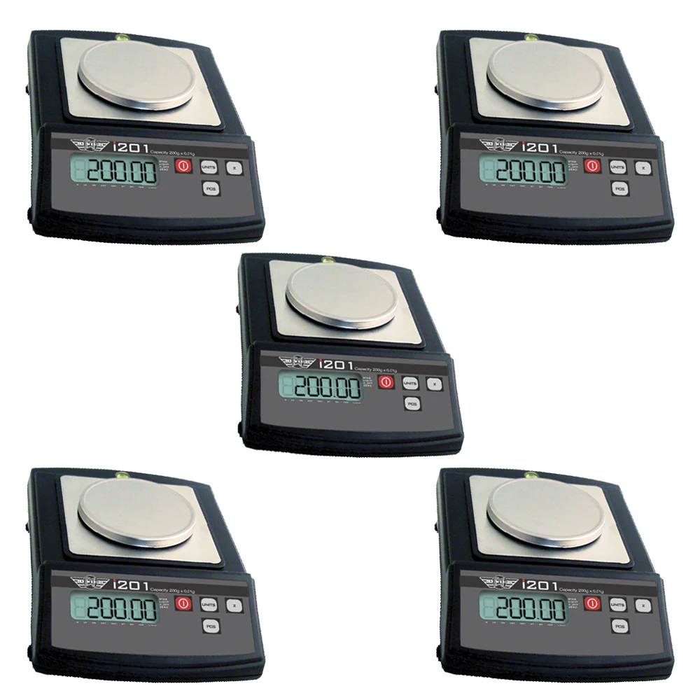 My Weigh Ibalance 201 Table-Top Extreme Precision Counting Scales, 5-Pack