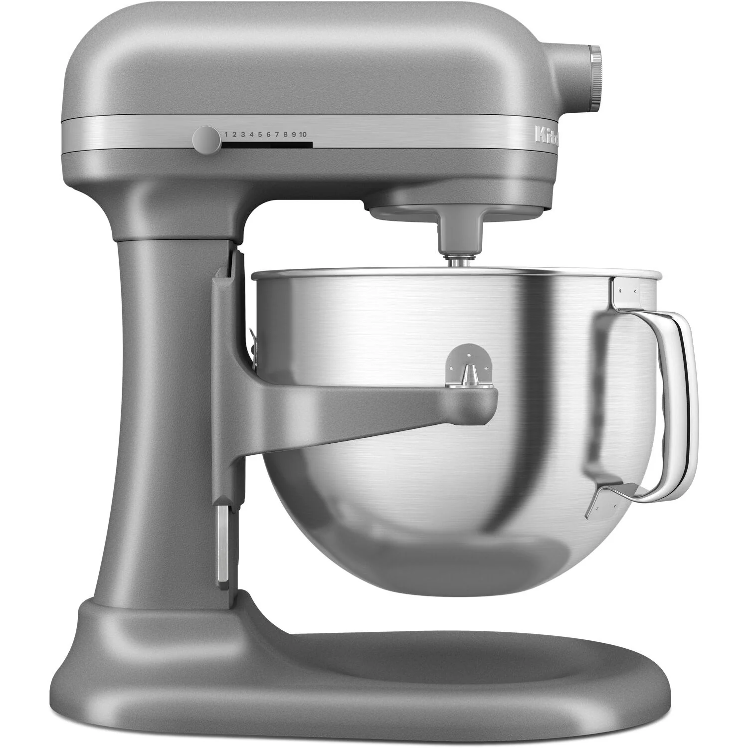 KitchenAid Stand Mixer, 7 Quart Bowl Lift, 11 Speeds in Contour Silver (KSM70SKXXCU)