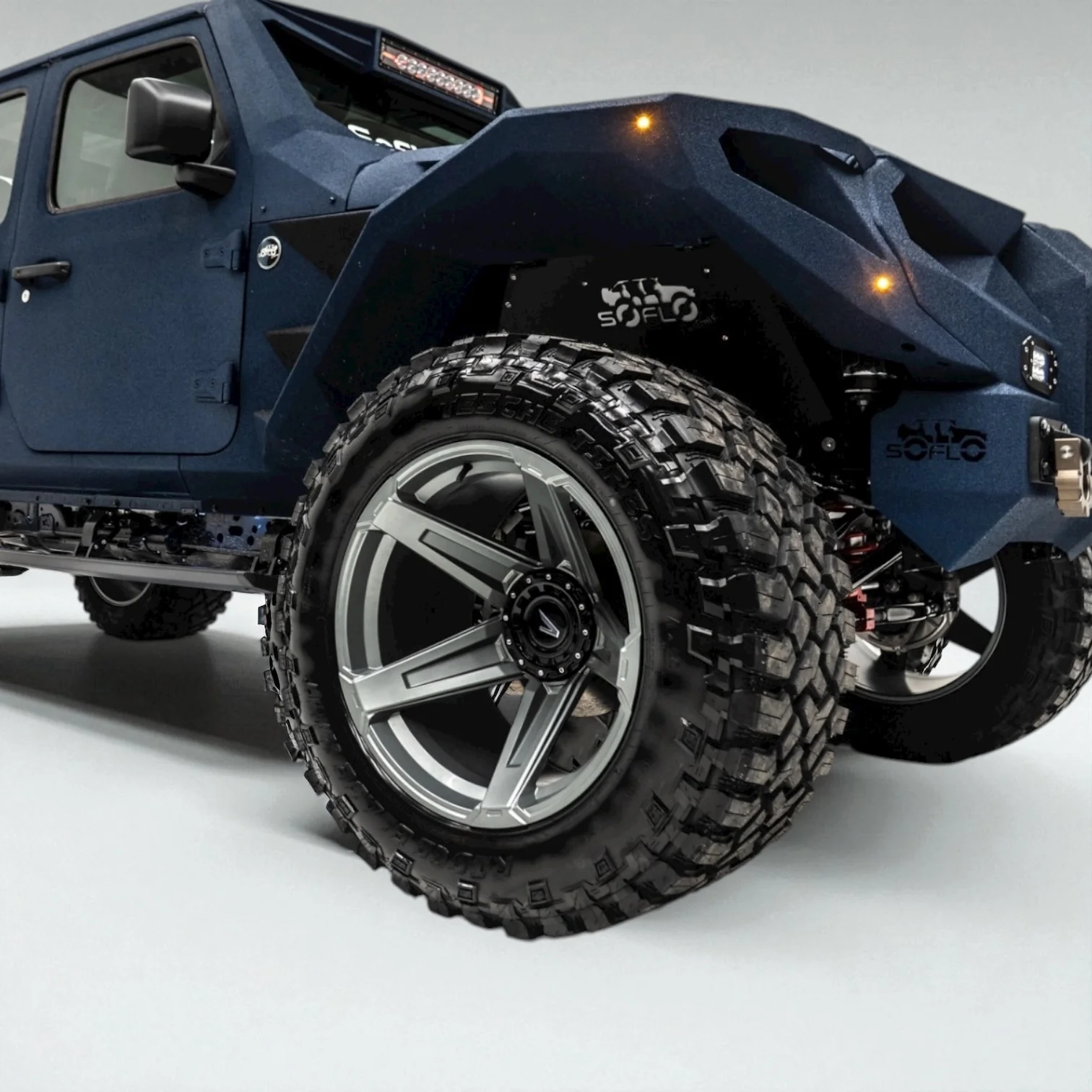 Apocalypse 5 Spoke Wheel for Jeep Gladiator /  Wrangler 5 Lug (Silver)