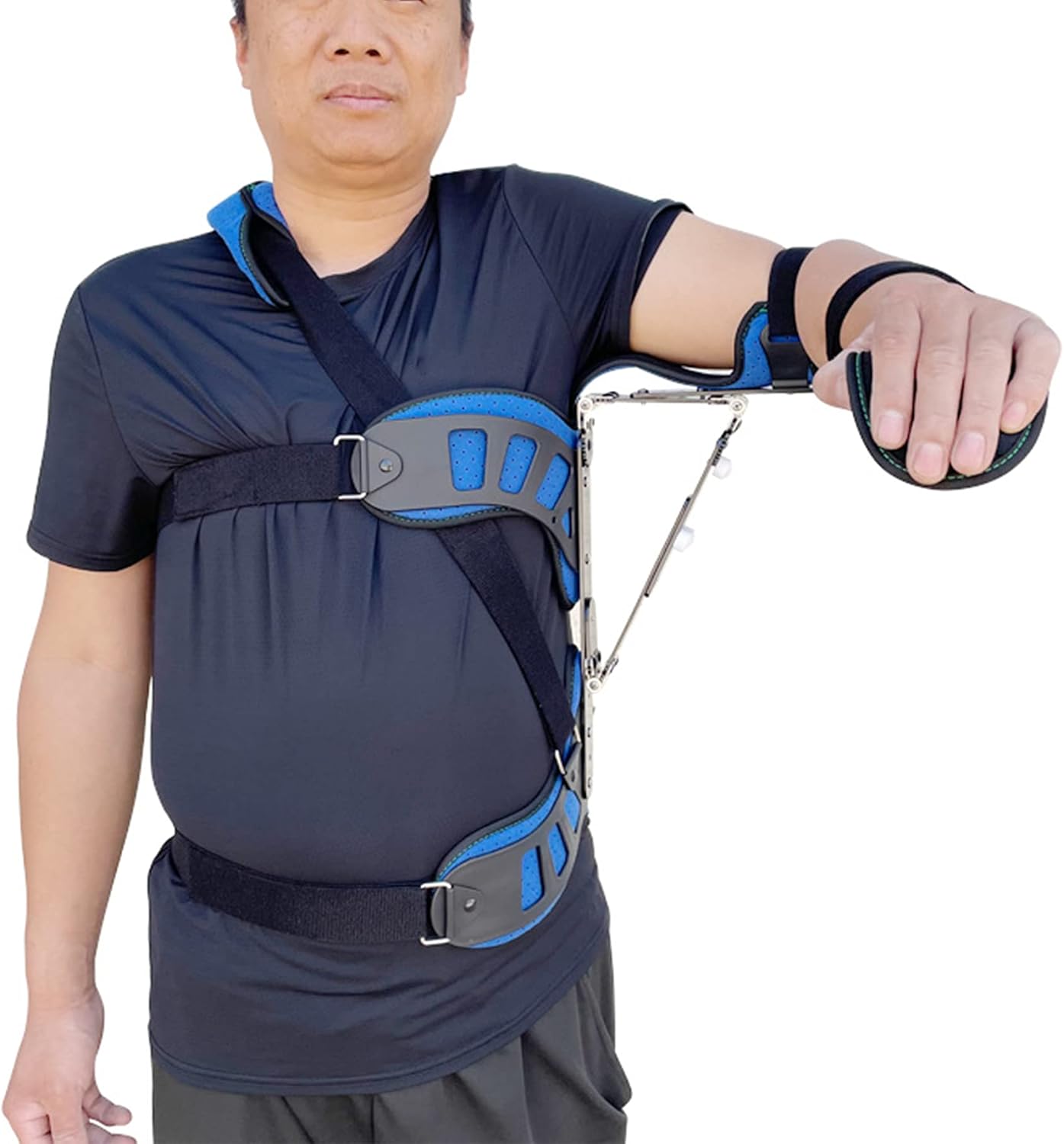 Shoulder Abduction Immobilizer for Broken Fractured Arm Elbow Wrist Bones for Injury Support Post-op Shoulder Arm Brace Broken Fractured for Injury Support Post Surgery Subluxation,Left