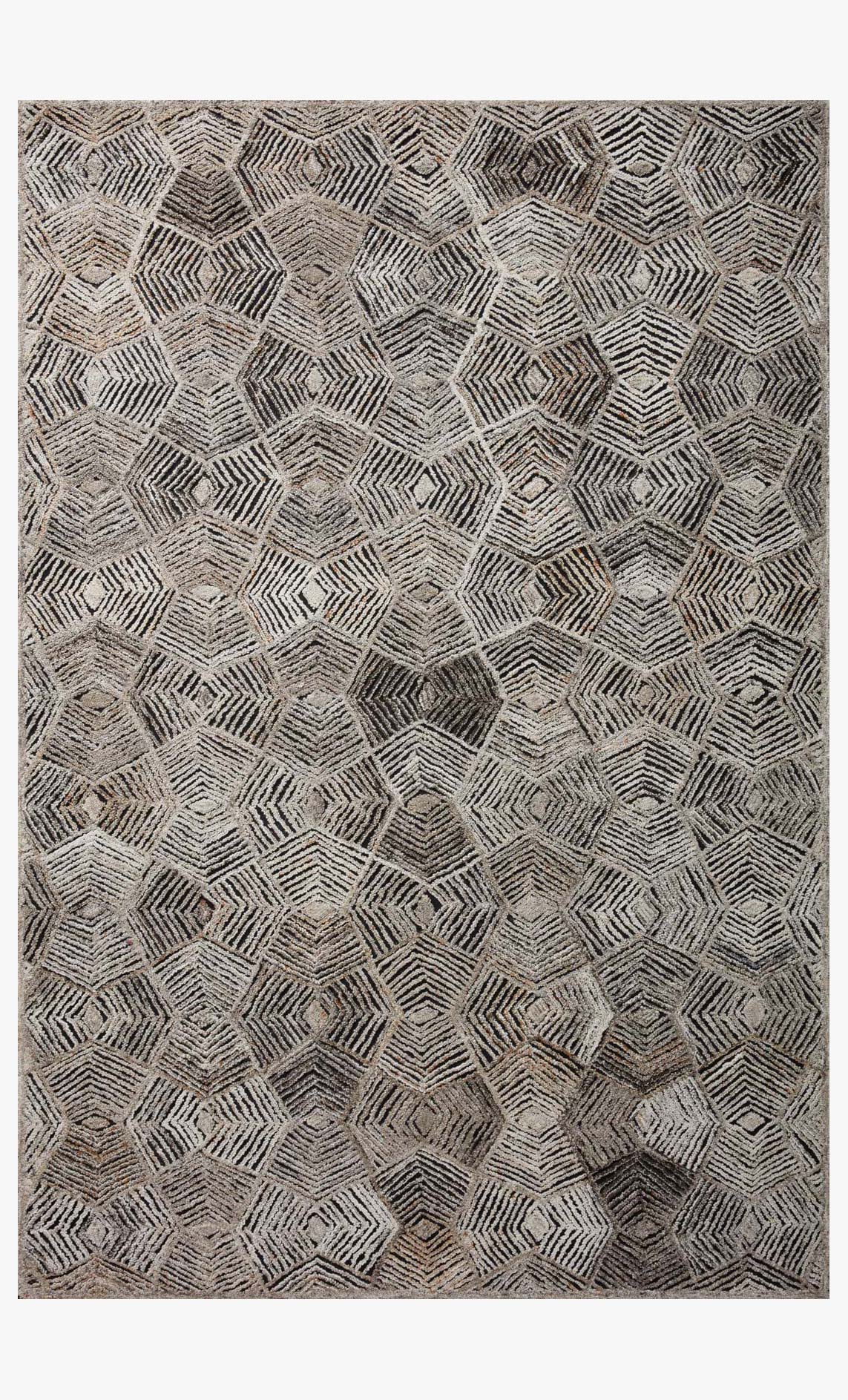 Loloi Prescott Collection - Contemporary Hooked Rug in Fawn (PRE-01)