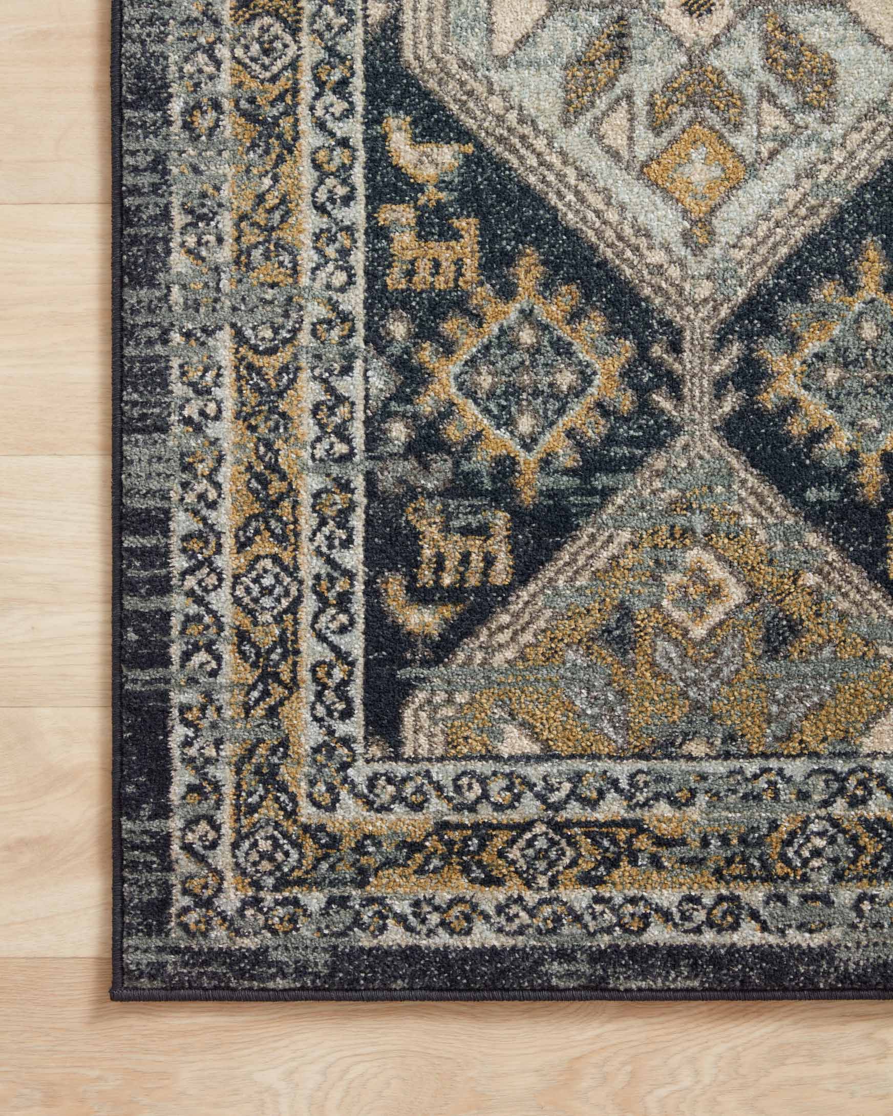 Loloi II Jocelyn Collection - Transitional Power Loomed Rug in Navy & Blue (JOC-02)