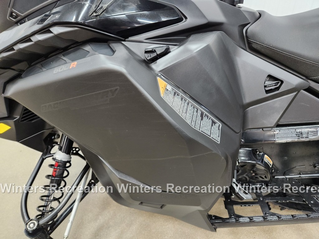 2025 Ski-Doo Backcountry Adrenaline 600R E-TEC Snowmobile, Black
