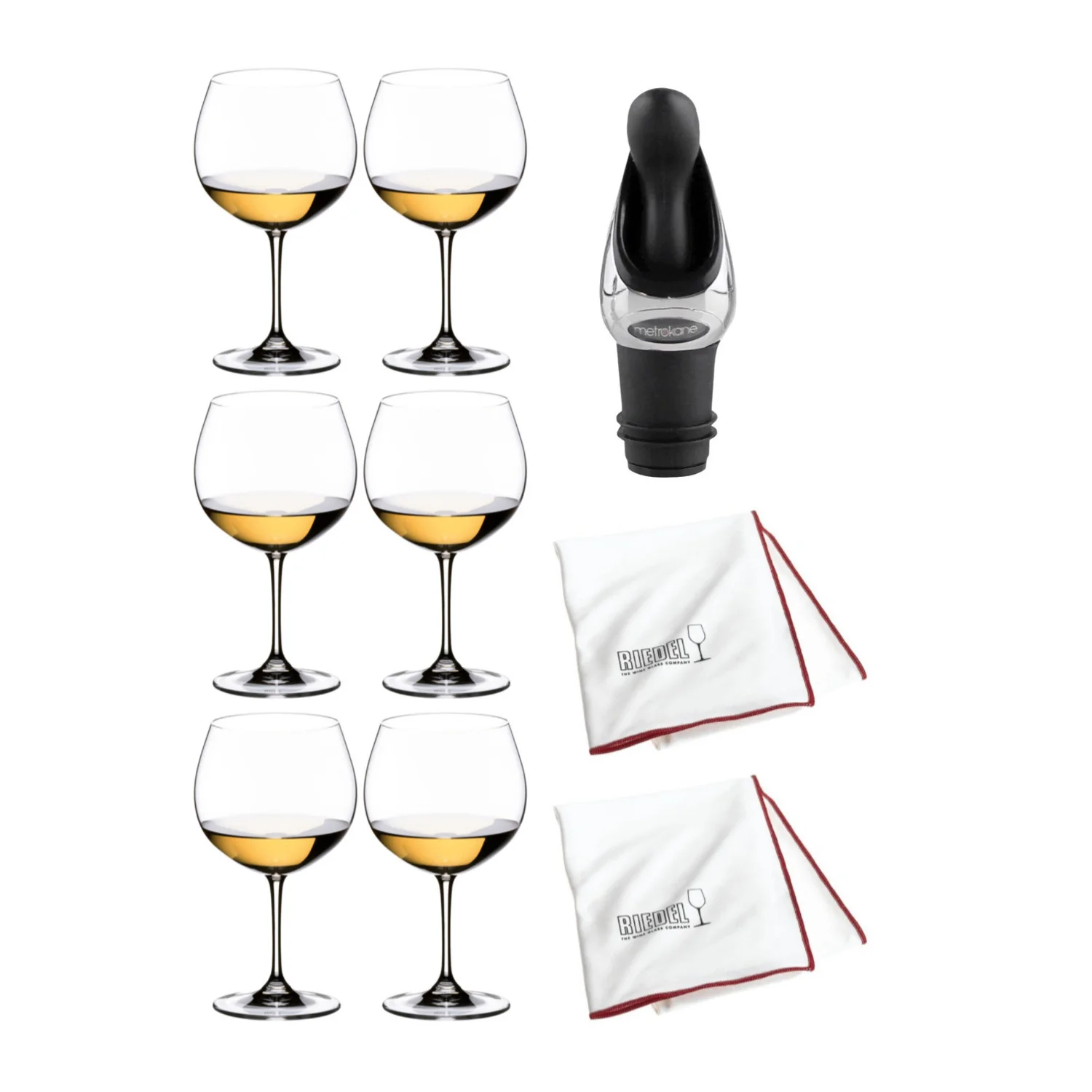 Riedel Vinum Oaked Chardonnay/ Montrachet Glass (6-Pack) Bundle