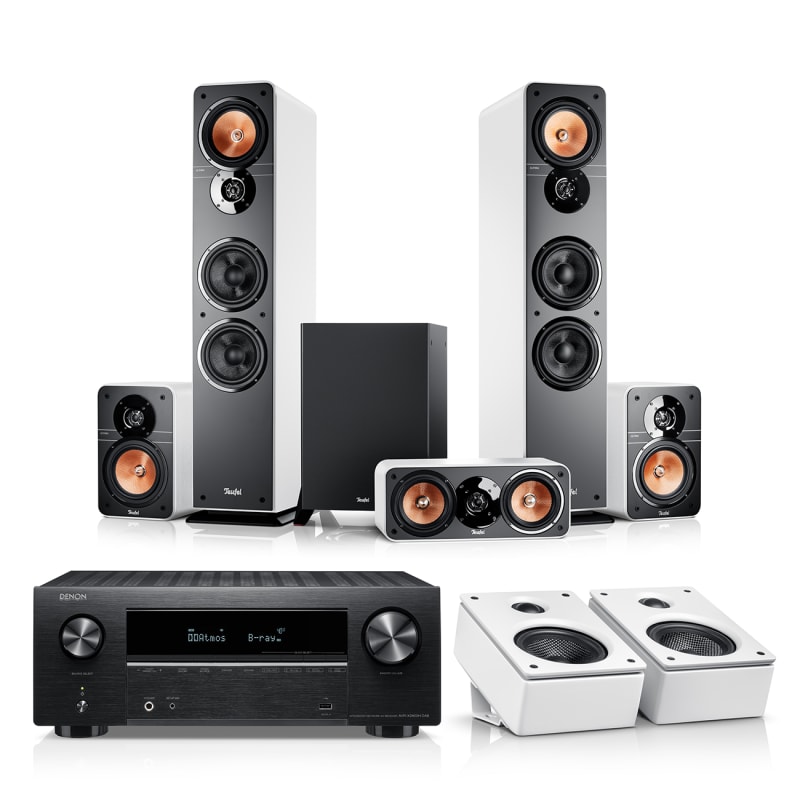 ULTIMA 40 Surround + DENON X2800H für Dolby Atmos