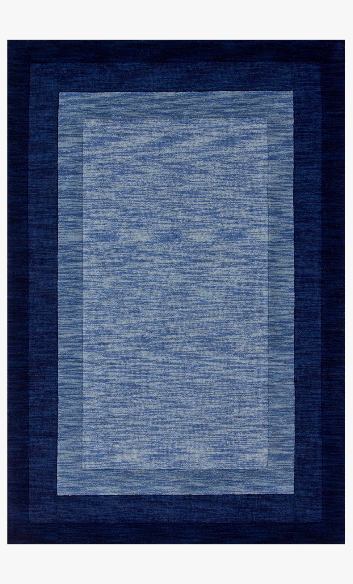 Loloi Hamilton Collection - Transitional Hand Loomed Rug in Navy (HM-01)