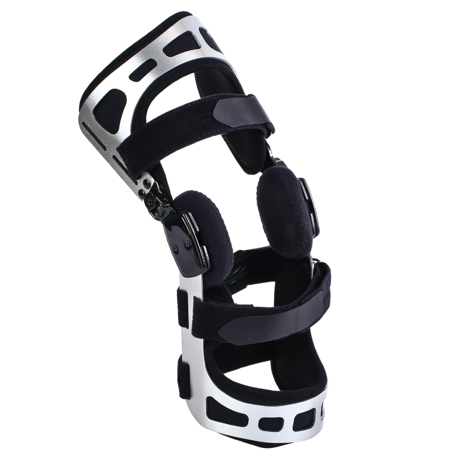 OA Unloader Knee Brace, Double Upright Unloader Knee Brace for ACL, PCL, Mild Osteoarthritis, Bone-on-Bone Pain and Meniscus Tear, Dual Unloading Support for Medial and Lateral