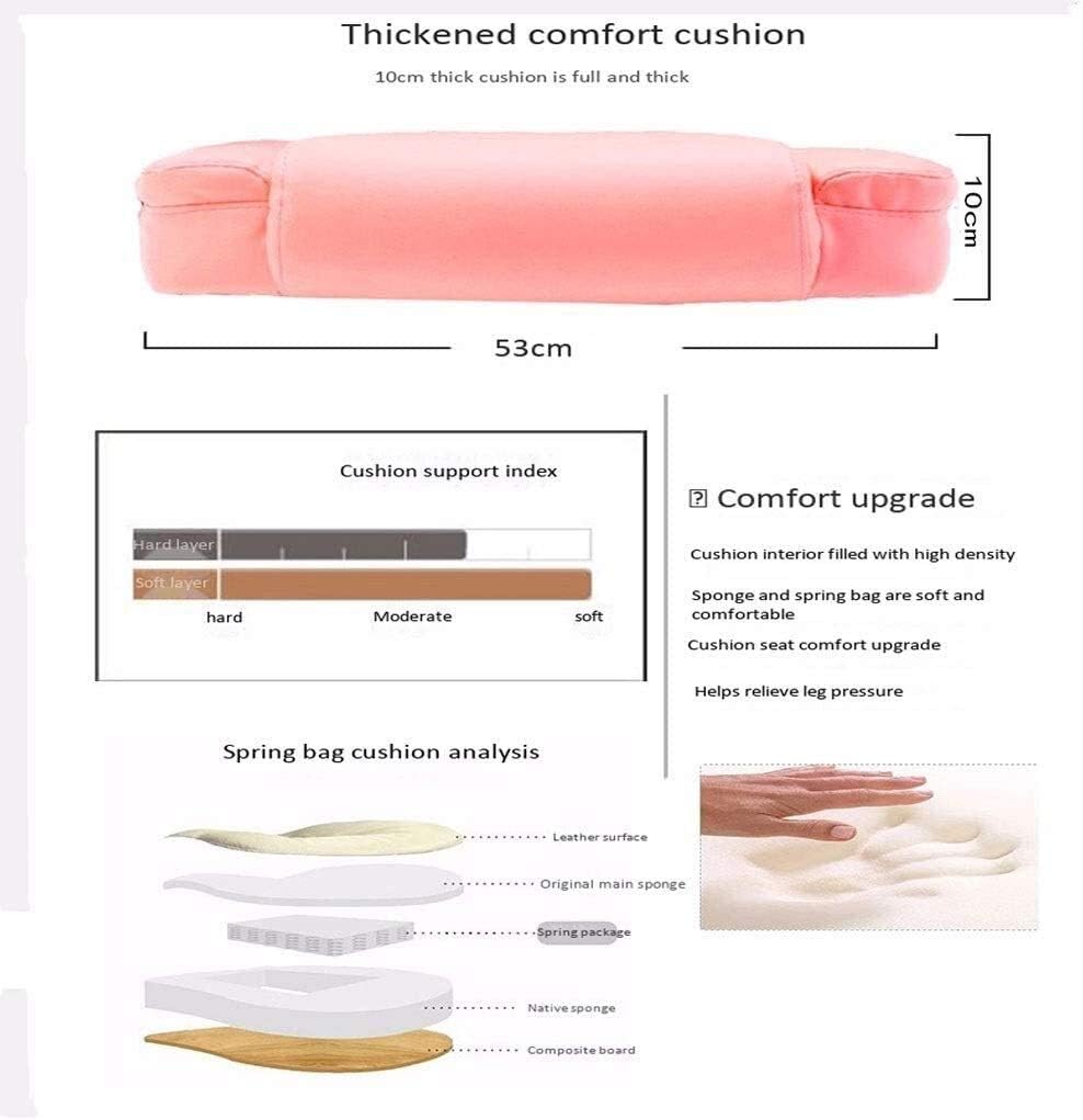 High-Back Leather Executive Swivel Adjustable Swivel Office Desk Chair with Armrests Lumbar Support Desk Ergonomic Chair Boss Chair High Back E-Sports Chair Girl Cute Lunch,Black