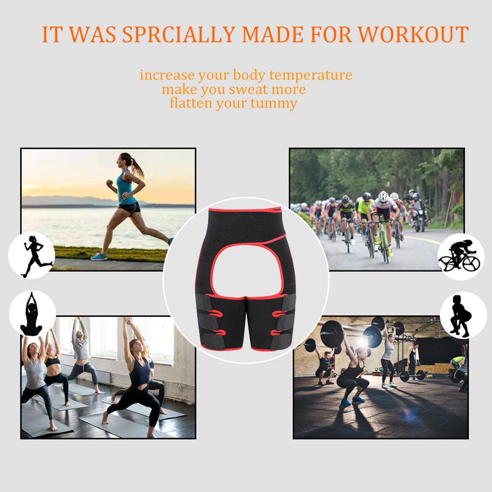 Hip Brace Thigh Compression Sleeve u2013 Hamstring Compression Sleeve & Groin Compression Wrap for Hip Pain Relief. Support for Hips, Sciatica, Quad Muscle Strains Fits Both Legs