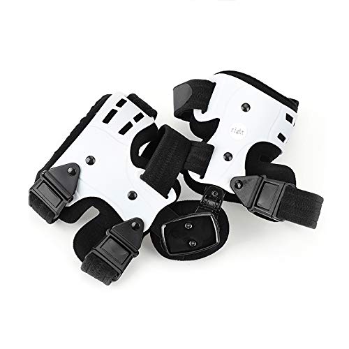 Hinged Knee Brace, Adjustable Post Op Patella Brace Support Stabilizer Pad Orthosis Splint Wrap Medical Orthopedic Guard Protector (