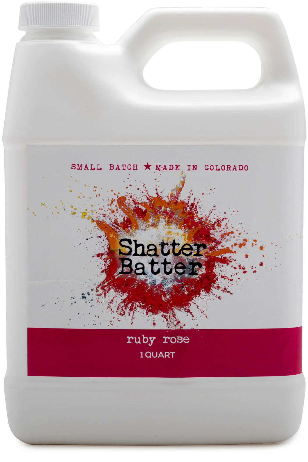 Shatter Batter VG and PEG Blend Shatter Liquidizer (Ruby Rose Flavor, 1 Quart)
