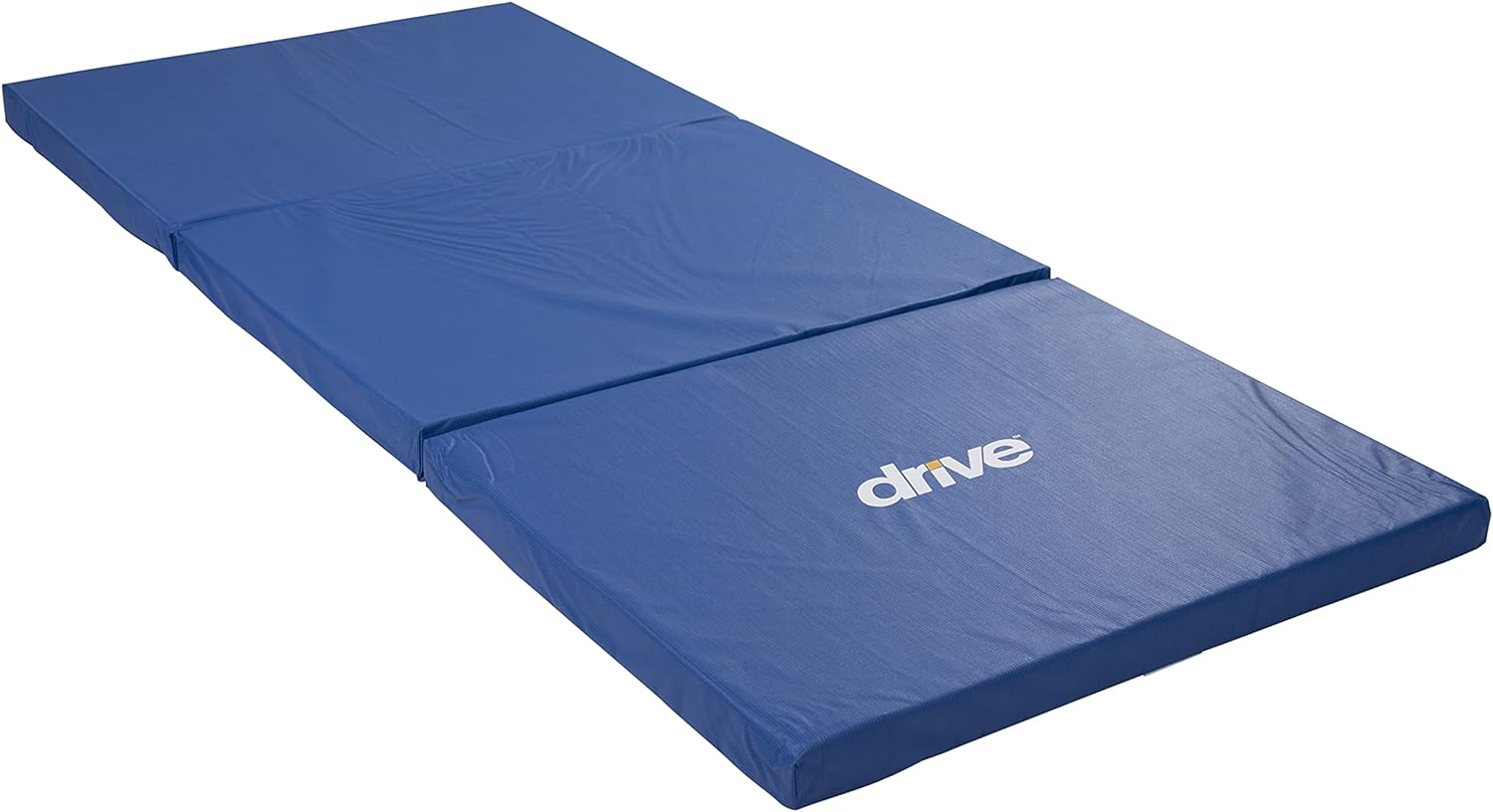 Drive Medical 14700 Tri-Fold Bedside Mat, Blue