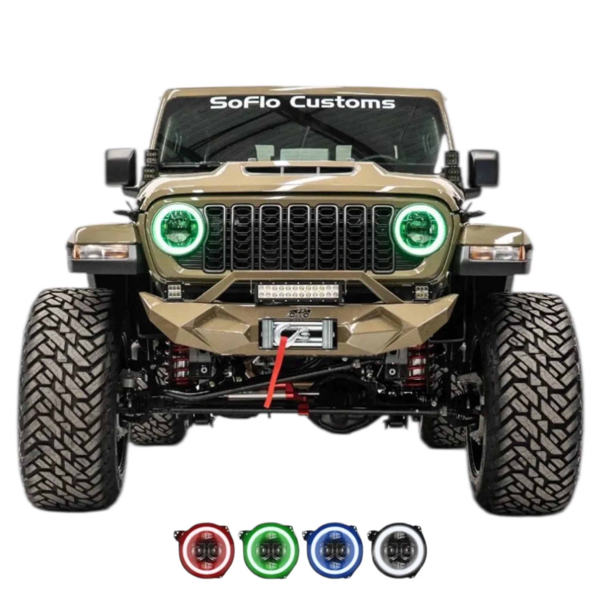 Jeep Gladiator RGBW Headlights 2020-2026