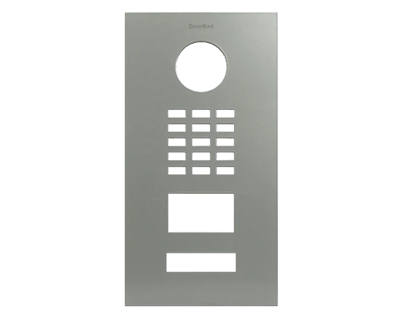 DoorBird Front Panel for D2101V in Concrete Grey, RAL 7023