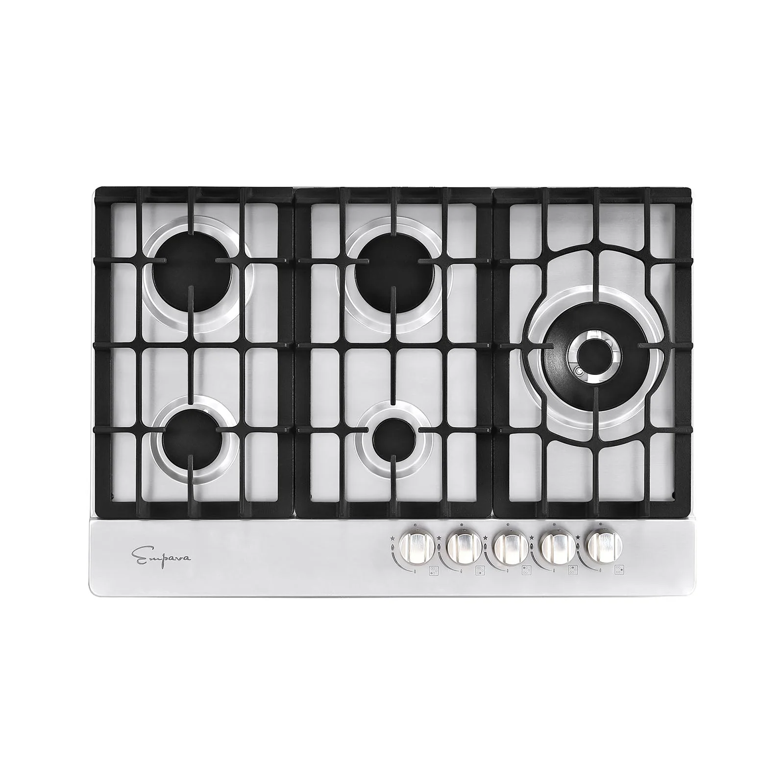 Empava 30-Inch Built-In Natural Gas Stove Cooktop in Stainless Steel (EMPV-30GC38)