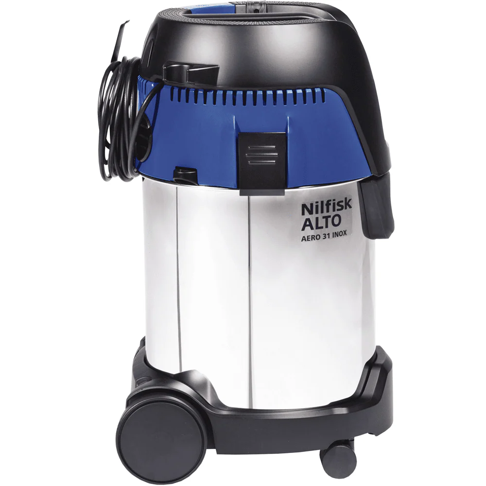 Nilfisk Aero 31-21 INOX 8-Gallon Wet/Dry Canister Industrial Vacuum