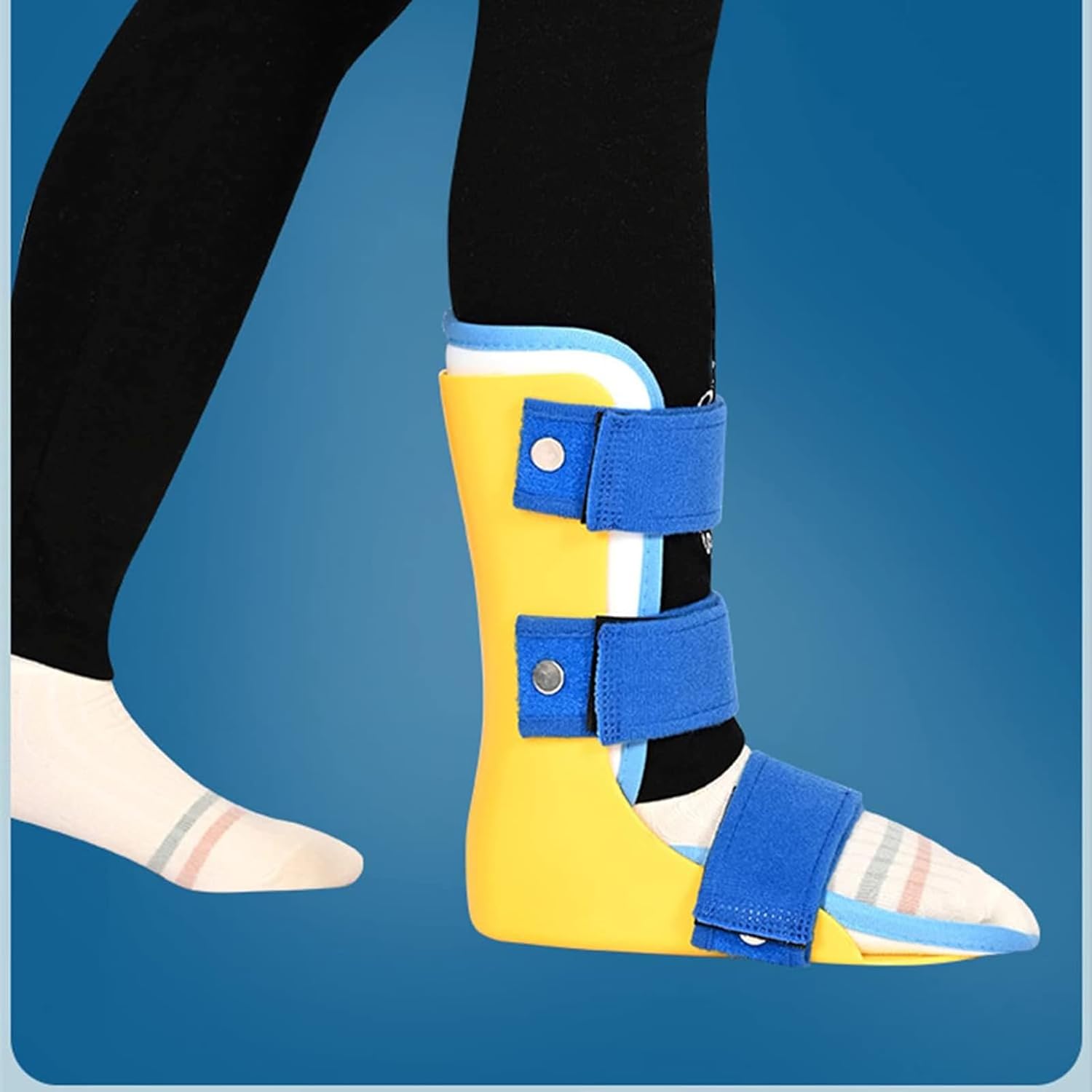 Kids AFO Drop Foot Splint Ankle Foot Brace Night Splint Support for Children Toddler Ankle Foot Orthosis,Left-M