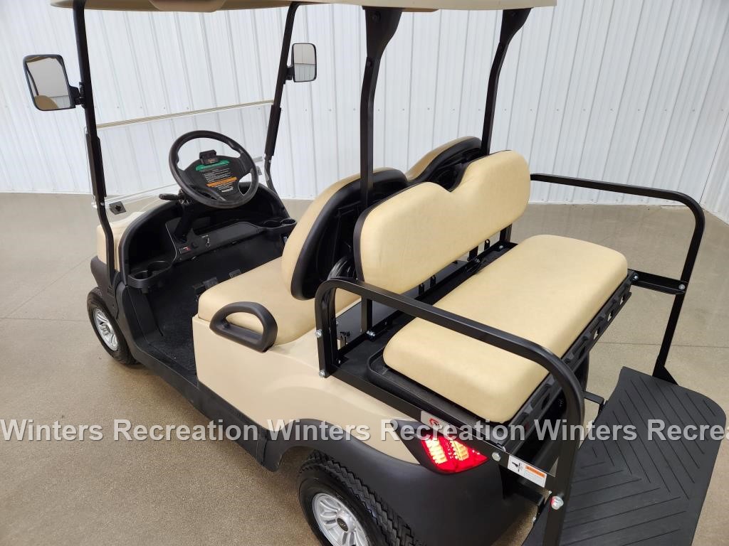 2020 Club Car Tempo Electric STREET READY Golf Cart, Beige