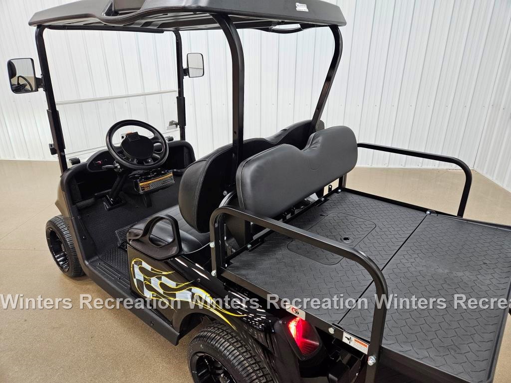 2021 E-Z-GO RXV Lithium Ion STREET READY Golf Cart, Black