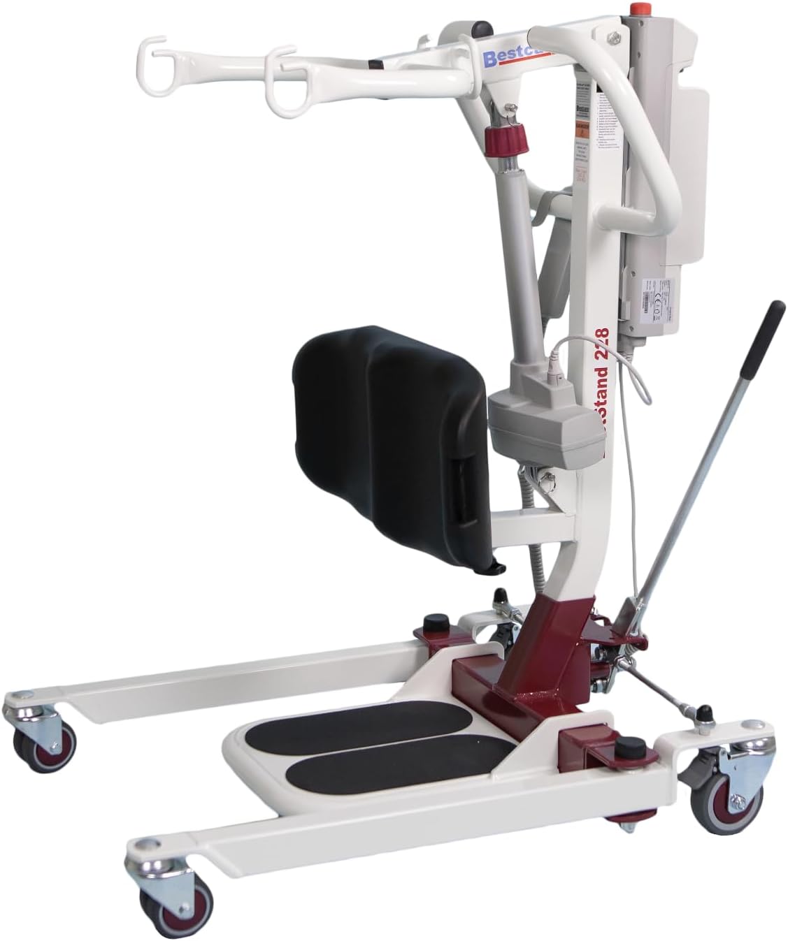 BestStand SA182 Electric Sit-to-Stand Lift – 400lb Capacity, Adjustable Knee Pad & Detachable Foot Plate