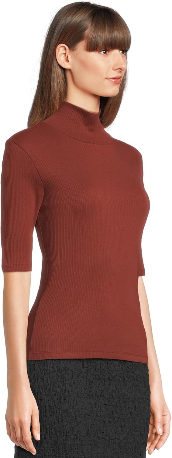 Vince Women's Elbow SLV Turtleneck