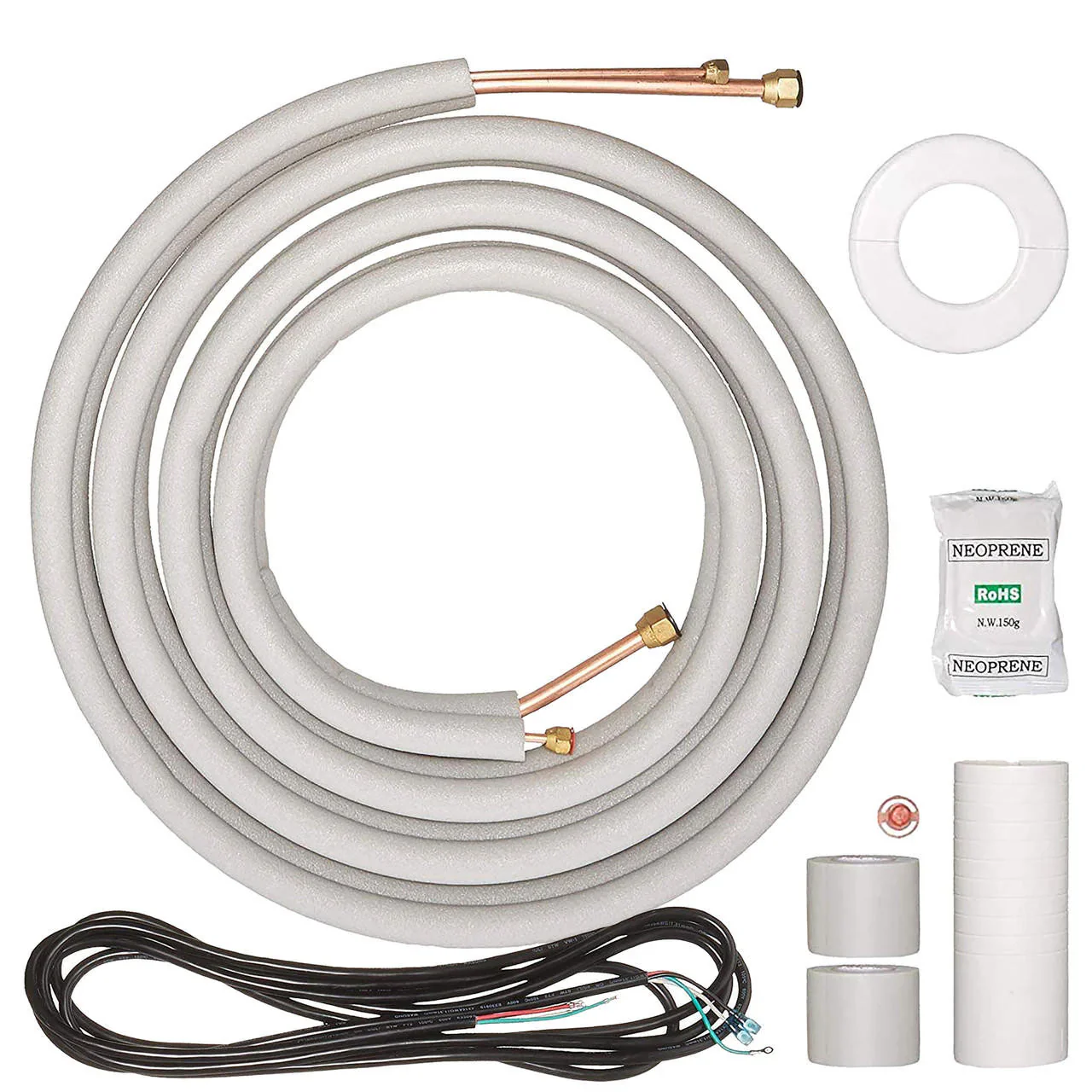 Senville 25 Ft. Insulated Line Set - 1/4'' and 3/8