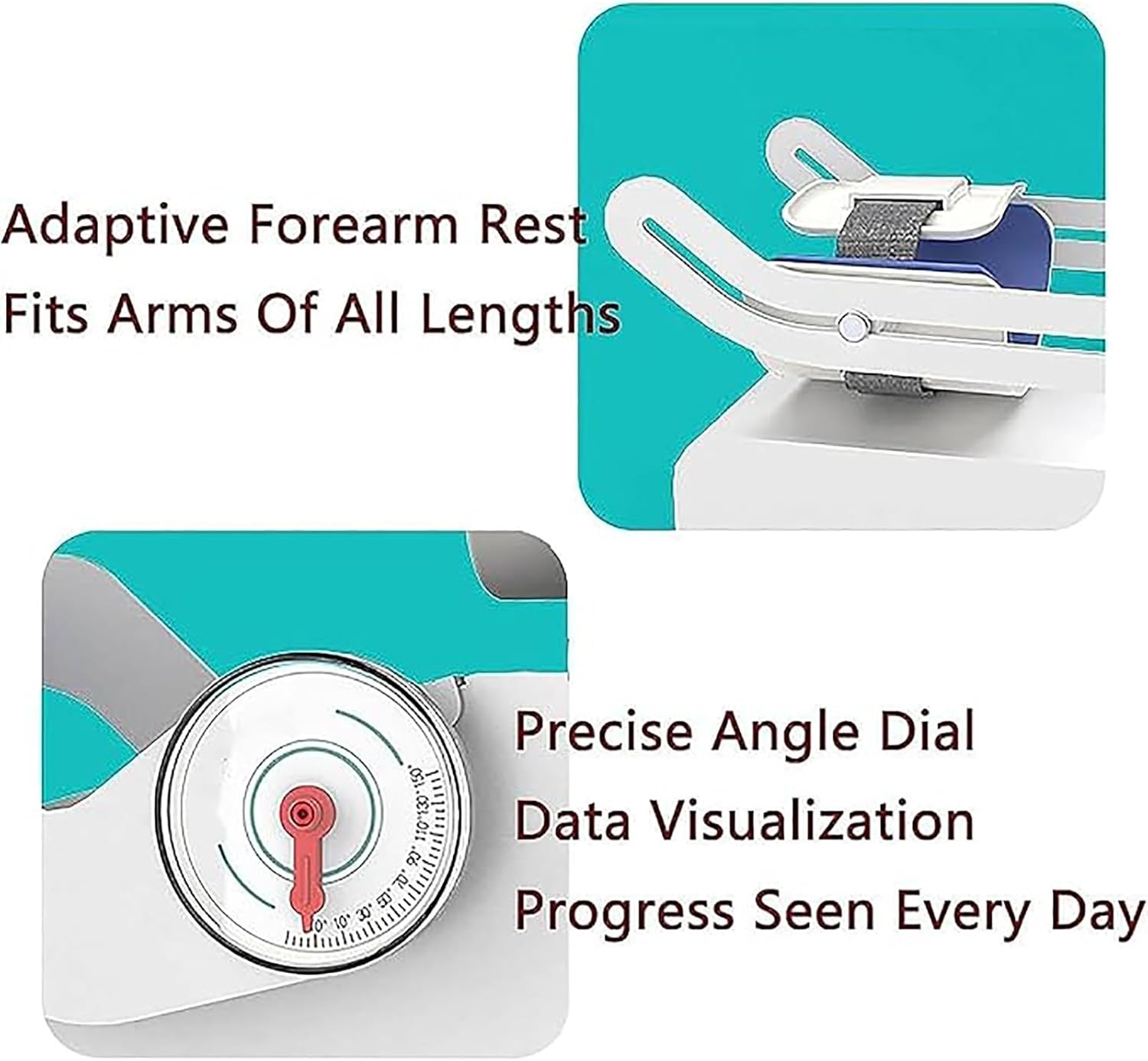 Electric Elbow Joint Rehabilitation Device, Elbow Brace Arm Exerciser, -10°~150° Adjustable Post Op Elbow Brace Stabilizer Splint, for Arm Fracture