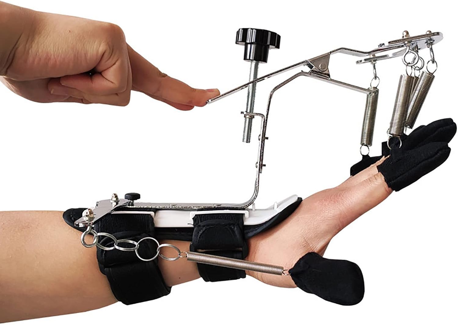 Hand Splint Training Support, Finger Training Board Finger Orthotics Fingerboard Stroke for Both Hands for Stroke/Hemiplegia