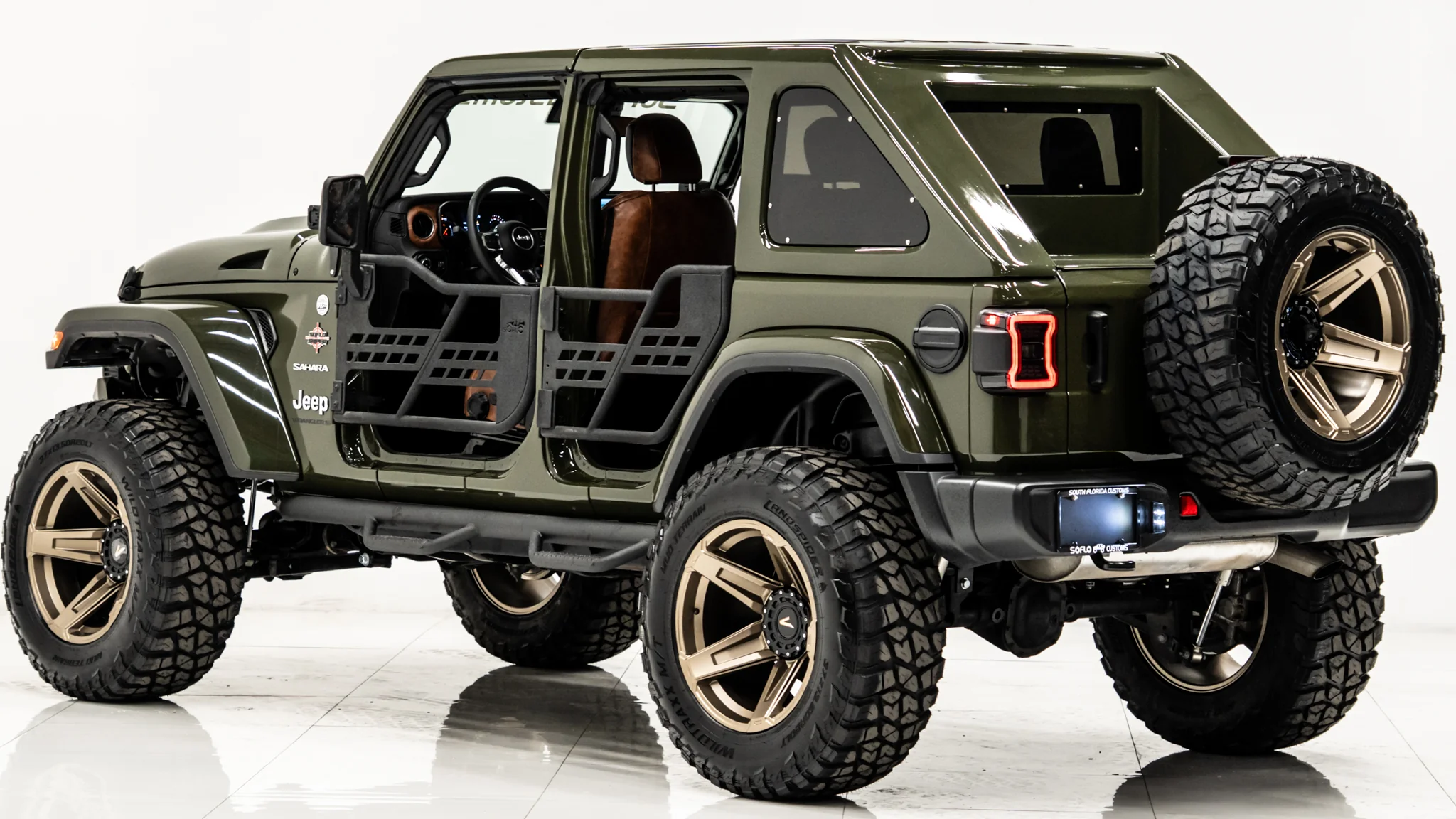 Apocalypse 5 Spoke Wheel for Jeep Wrangler and Gladiator 5 Lug (Bronze)