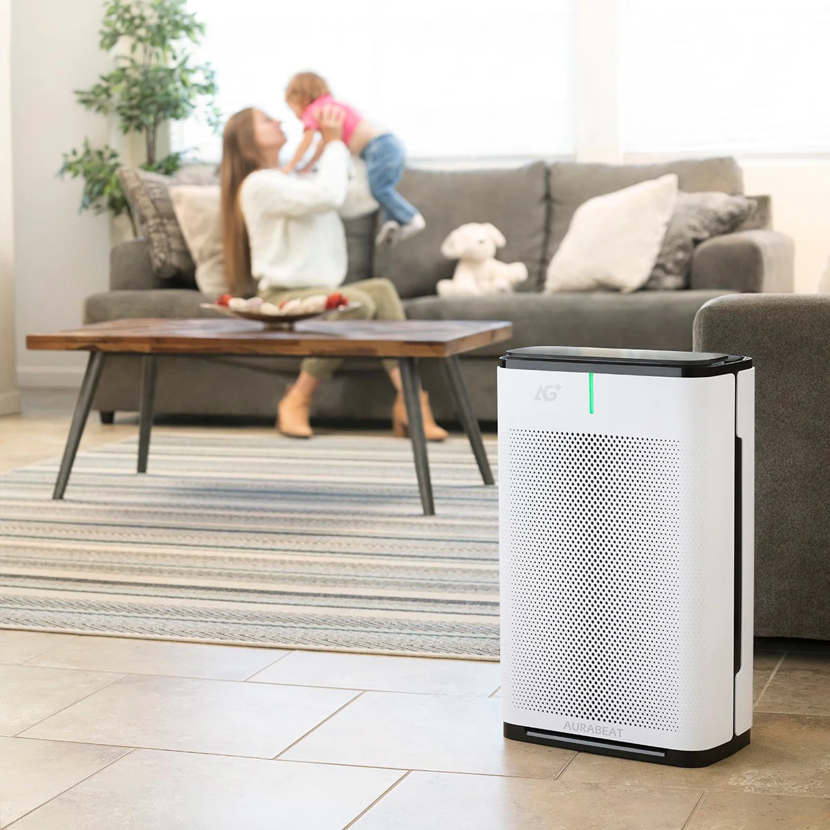 Aurabeat AG+ Sanitizing Air Purifier by Brondell