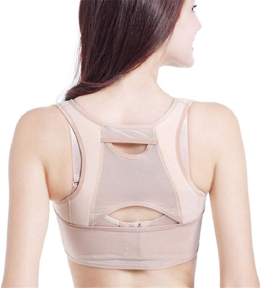 Women Back Posture Corrector Upper Back Shoulder Spine Clavicle Support Belt Orthopedic Corset Humpback Relief,XL,