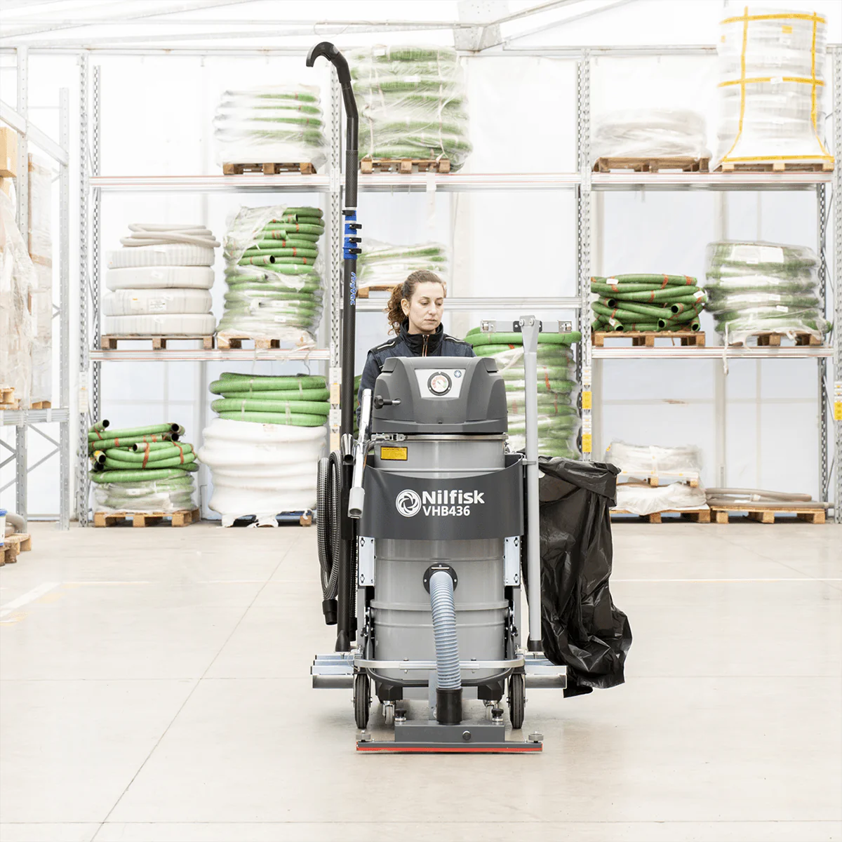 Nilfisk VHB436 Battery-Powered HEPA Industrial Vacuum