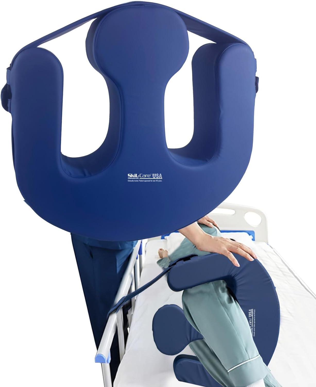 Skil-Care U-Turn Bolster, Patient Positioning Aid with Low Shear II Cover, 20