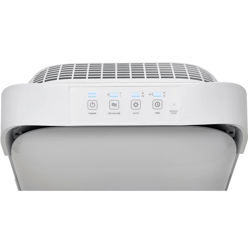 GermGuardian AC9200WCA Hi-Performance True HEPA Ultra-Quiet Air Purifier with UV-C