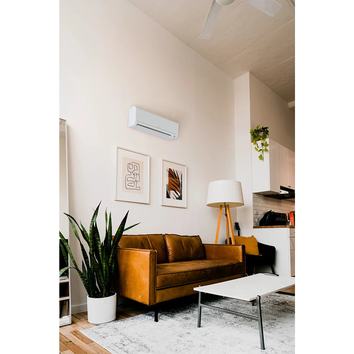 Mitsubishi HX Series 9000 BTU Ductless Mini Split