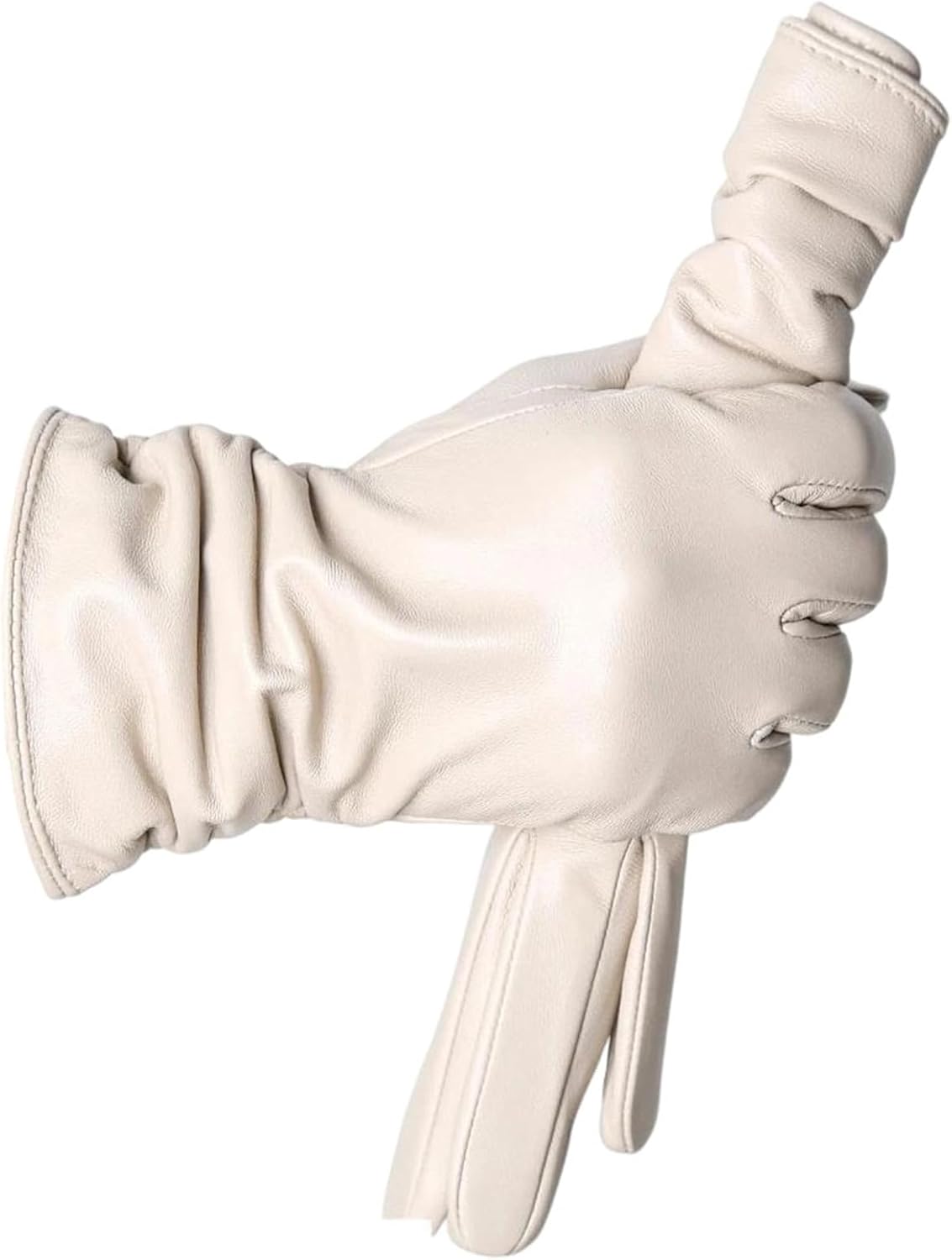 Women's Driving Gloves Short Thin Design With A Warm Lining And Touchscreen Compatibility For Comfortable Cold Weather Use