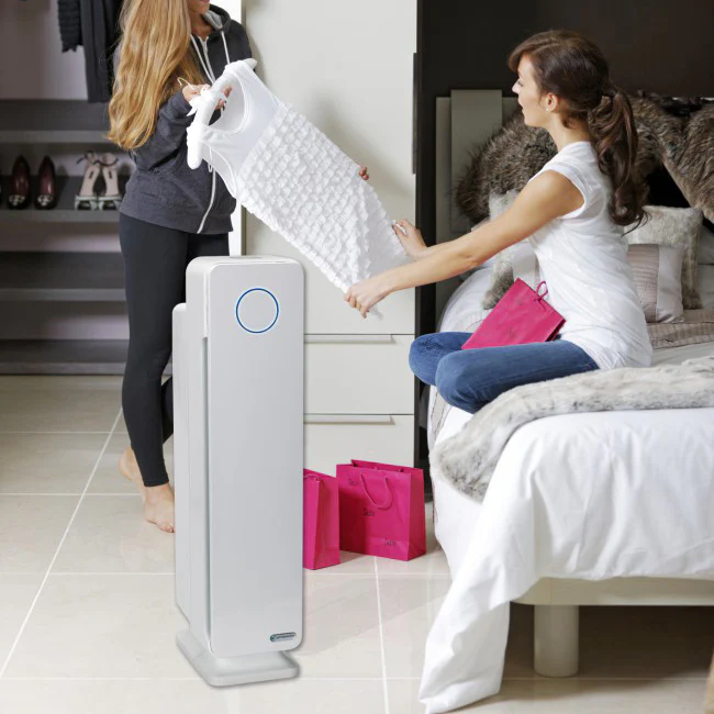 GermGuardian Elite 4-in-1 True HEPA UV-C Tower Air Purifier
