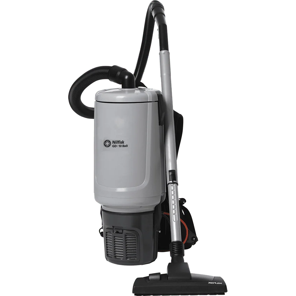 Nilfisk GD10 Backpack Industrial Vacuum - HEPA