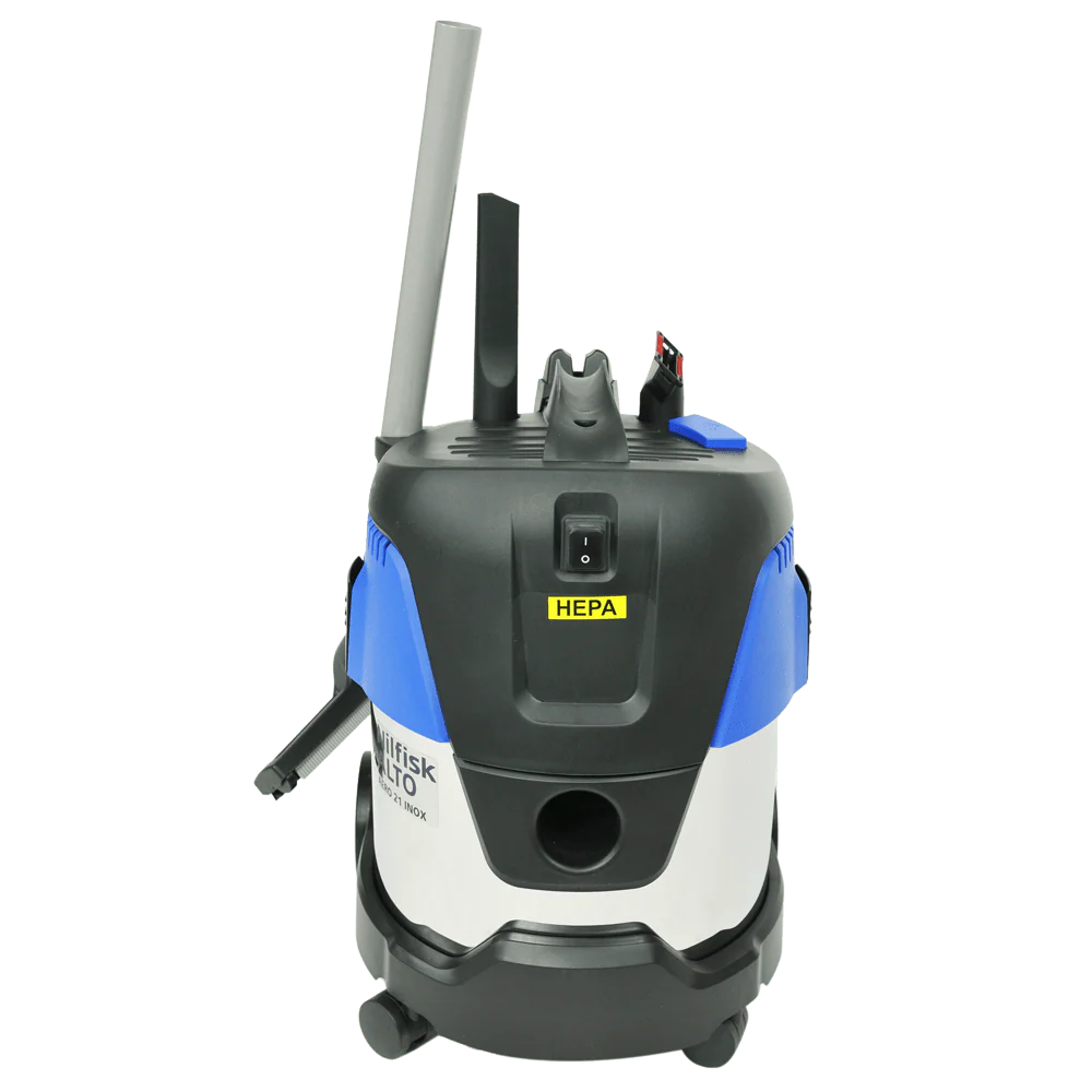 Nilfisk Aero 21-01 INOX 5-Gallon Wet/Dry Canister Industrial Vacuum