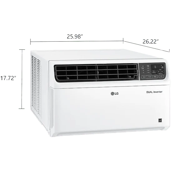 LG 18,000 BTU Dual Inverter Smart Wi-Fi Window Air Conditioner